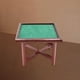 thumbnail image 4 of 1/12 en miniatura Mahjong chino mesa escritorio en miniatura juguetes para juego de imitación modelo de madera escena de vida DIY para, 4 of 9