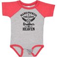 thumbnail image 3 of Inktastic Handpicked for Earth by My Brother in Heaven Angel Wings Boys or Girls Baby Bodysuit, 3 of 5