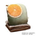 thumbnail image 3 of Hiroekza Travel Blanket Pillow Soft Travel Blanket And Pillow Set Compact Travel Pillow With Blanket For Airplane Car Camping And Office Clearance, 3 of 5