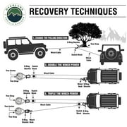 Overland Vehicle Systems 45,000lb Capacity Aluminum Receiver Mount