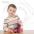 thumbnail image 4 of Yellow Smart Robot Toy For Kids Interactive Touch Control Cute Voice Recording Mode Dancing Robot With Three Color Eyes Yellow, 4 of 5