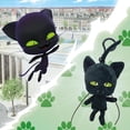 thumbnail image 4 of Peluche Miraculous Ladybug Kwami Lifesize Plagg 12 cm Wyncor, 4 of 7