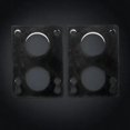 thumbnail image 1 of OULII Black Skateboard Riser Pad 2Pcs for Longboard Shock Absorption, 1 of 5