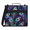 Multicolor 3, variant on Herdesigns Watercolor Peacock Feather Zipper Binder 1.5 Inch 3 D-Rings with Shoulder Strap & Handle, Waterproof Binder Organizer Bag for 13 Inch Laptop