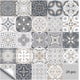 thumbnail image 1 of Pegatinas autoadhesivas para azulejos de pared, 24 piezas, pegatinas marroquíes impermeables para decorar cocinas y baños (24 piezas, 10×10 cm), 1 of 1