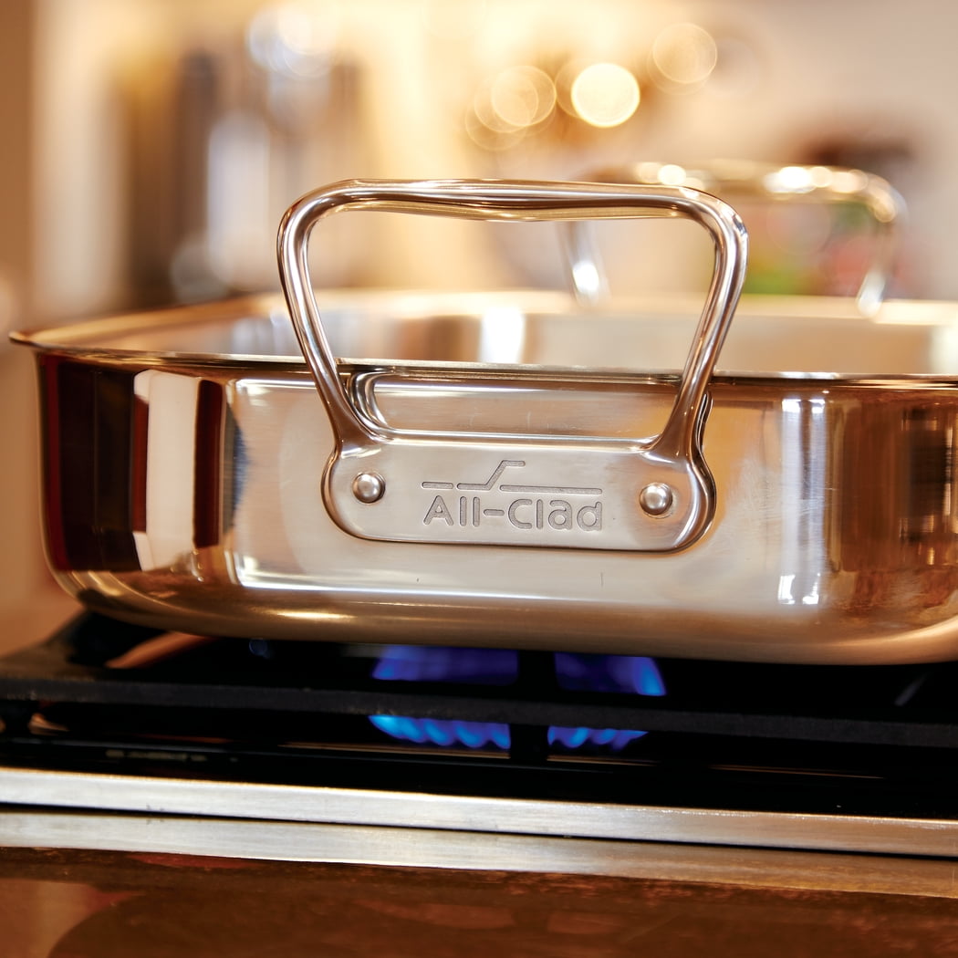 All-Clad Gourmet Accessories, Stainless Steel Lasagna Pan with lid