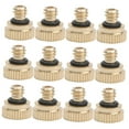 thumbnail image 5 of HONMEET Brass Misting Nozzle Golden 12Pcs 0.4X0.4X0.4In, 5 of 8