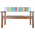 thumbnail image 2 of vidaXL Bench 115 cm Solid Reclaimed Wood, 2 of 5