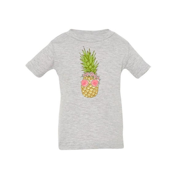 Pineapple With Glasses T-Shirt Infant -Image by Shutterstock,  12 Months