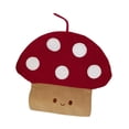 thumbnail image 4 of Caja de pañuelos colgante con forma de hongo, sencilla, moderna, creativa y funcional. Rojo, 4 of 9