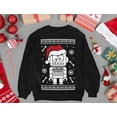 thumbnail image 4 of Tstars Boys Unisex Ugly Christmas Sweatshirt Cute Robot Santa Kids Christmas Gift Funny Humor Holiday Shirts Xmas Party Christmas Gifts for Boy Kids Sweatshirt Ugly Xmas, 4 of 6
