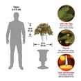 thumbnail image 2 of National Tree Company Urne Décorative Mixte de 18 Pouces avec Lumières LED, 2 of 5