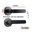 thumbnail image 2 of Door Lock, Tuya Biometric Fingerprint Smart Door Lock Password Electronic Digital Lock Keyless Entry Door Knobs lock for Bedroom Home ,Easy to Install, 2 of 7
