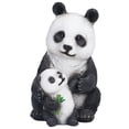 thumbnail image 2 of Adornos de panda de resina, adornos de panda de simulación, adornos de oso sintético, decoraciones de jardín, verdadera excelencia, 2 of 8
