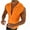 Orange#92, variant on Men Plaid Sleeveless Hoodies Zip Up Drawstring Hooded Jacket Fashion Workout Tank Tops Muscle Slim Fit Undershirts Red S