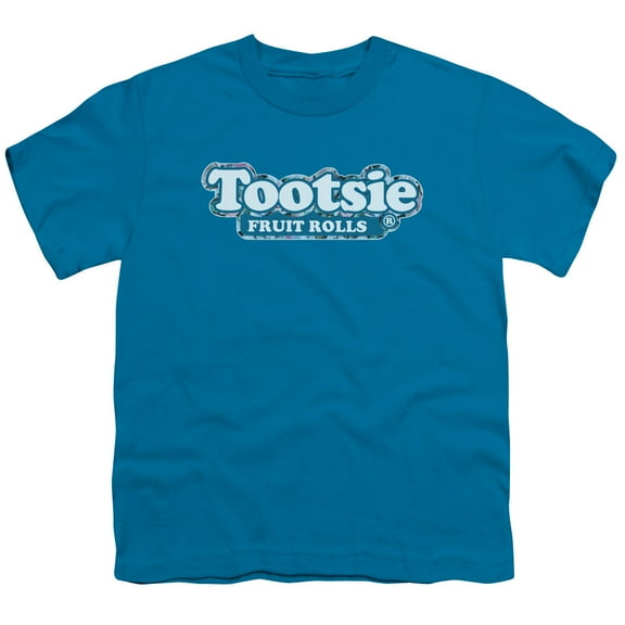 Tootsie Roll Tootsie Fruit Rolls Logo S/S Youth 18/1 T-Shirt Turquoise