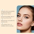 thumbnail image 3 of Colored CC Undereye Corrector Set, Eye Concealer Undereye Color Corrector for Dark Circles, Clay Neutralizing Makeup Under Eye Hydrating Concealer with Brush, Hydrating Concealer, 3 of 6