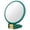 Green, variant on 50X Magnifying Dual-Sided LED Lighted Makeup Mirror, Soft Dimmable Ring Light, Ideal For Precise Skincare, Makeup Application & Travel, Suitable For Bathroom & Vanity Use