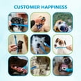 thumbnail image 4 of BOSHEL Dual-Headed Dog Toothbrush Pack, 2 Long-Handled Brushes + 1 Finger Toothbrush, 4 of 9