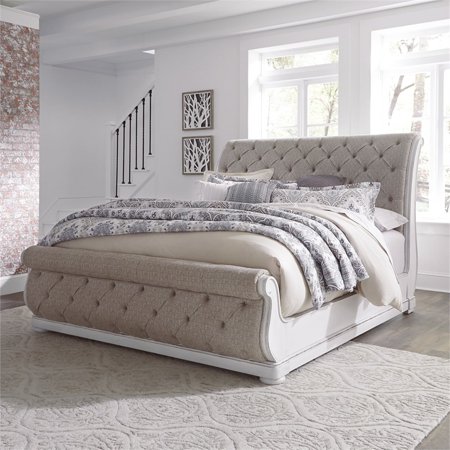 bed manor sleigh uph magnolia liberty king furniture