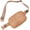 Camel Brown, variant on Leather Belt Bag for Women Fashionable Fanny Packs Cross Body Bag Waist Pack Camel Brown