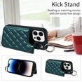thumbnail image 3 of iPhone 14 PRO Case ,Card Slots Leather Wrist Strap Phone Cover for iPhone 14 PRO, 3 of 5