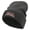 Grey, variant on Ninja Embroidered Big Size Acrylic Long Beanies - Grey XL-3XL