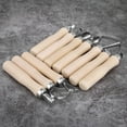 thumbnail image 2 of Lishi 10Pcs DIY Wax Carving Pottery Shapers Clay Sculpture Tools Set, 2 of 12