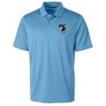 thumbnail image 2 of Men's-Cutter & Buck  Powder Blue Minnesota United FC Big & Tall Prospect Eco Textured Stretch Recycled Polo, 2 of 3