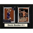 thumbnail image 1 of C & I Collectables 68BOOKER2C 6 x 8 in. Devin Booker NBA Phoenix Suns Two Card Plaque, 1 of 1