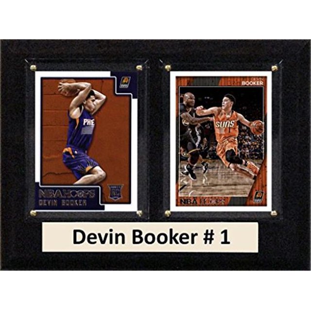 C & I Collectables 68BOOKER2C 6 x 8 in. Devin Booker NBA Phoenix Suns Two Card Plaque