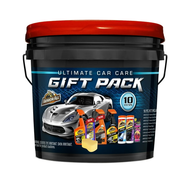 Armor All Ultimate Car Care Holiday Gift Bucket (10 Pieces) Walmart