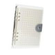 thumbnail image 4 of Libro de almacenamiento de broches de fieltro, organizador de dijes DIY, folleto organizador de joyas, alfiler Blanco, 4 of 9