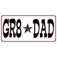 thumbnail image 1 of GR8 DAD Photo License Plate   Free Personalization on this Plate, 1 of 2