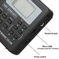 thumbnail image 2 of Radio Numérique Portable Écran LCD FM/AM/SW/MW/LW Récepteur de Bande Pleine Fréquence Pièce de Rechange, 2 of 4