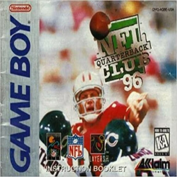 Restored NFL Quarterback Club '96 (Nintendo Game Boy, 1995) (Refurbished)