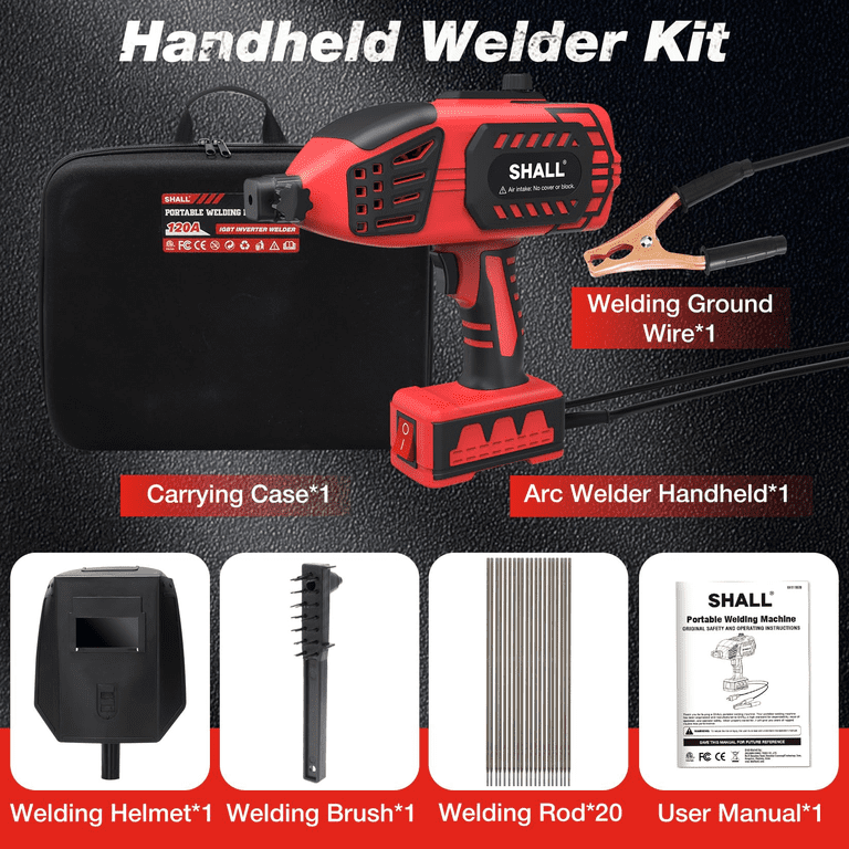 110V Handheld Multi-Function Electric Welding Machine / Soldering Gun Kit – US Stock, 250g