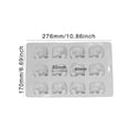 thumbnail image 2 of Bearachild Molde de silicona para pasteles, molde de 12 cavidades para cupcakes, moldes para hornear resistentes a altas temperaturas, moldes DIY para Cocina y Comedor Bearachild HA074870-00B, 2 of 6