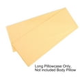thumbnail image 5 of PiccoCasa Body Pillowcase 300 Thread Count Egyptian Cotton Pillowcase, 20"x72", Apricot, 5 of 8