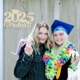 thumbnail image 4 of Graduation Party Decorations - 2025 Graduation Wooden Sign Class of 2025 Photo Booth Props Congrats Grad Wood Decor for Grad Party Supplies Photo Props Graduation Signs, 4 of 6