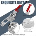 thumbnail image 3 of 6 Pack Toggle Latch Clamp, Heavy Duty Latches, 2000Lbs Holding Capacity Adjustable Latch Lock,for I, 3 of 5