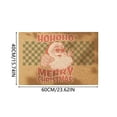 thumbnail image 3 of Festive Santa Doormat Welcome Guests with Christmas To The Festive Atmosphere, 3 of 4
