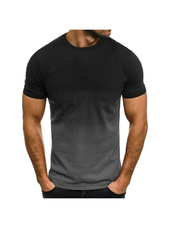 Homadles Soft Style T-Shirt for Men- Round Neck On Sale Black Size XL