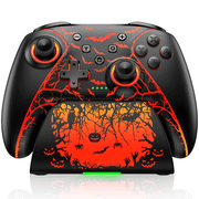 Beboncool Wireless Pro Controller for Switch 2 / Switch/OLED/Lite, Hall Effect Joystick, RGB Light, Programmable Macros, with Charging Dock