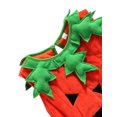thumbnail image 5 of Okbabeha Baby Halloween Outfit, Velvet Pumpkin-Shaped Costume + Knotted Hat, 5 of 7