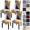 thumbnail image 1 of Fundas para sillas de comedor SearchI Super Fit Stretch, paquete de 4, 1 of 7