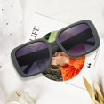 thumbnail image 2 of HAHDAXIA Oversized Square Frame Sunglasses Womens Retro Shades Trendy UV400 Protection, 2 of 7