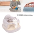 thumbnail image 3 of ASITO DE APOYO para Bebés por Terciopelo, Silla de Sentado Infantil Con Lindo Dibujos Animados, Silla de Aprendizaje Suave, Estable, Diseñada para Silla de Sofá de Bebé, 3 of 7