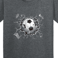 thumbnail image 4 of Inktastic Soccer Breakthrough Youth T-Shirt, 4 of 5