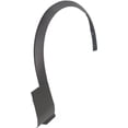 thumbnail image 3 of Fender Trim Compatible with 2011-2015 Ford Explorer 2013-2015 Police Interceptor Utility Front, Right Passenger Textured Black, 3 of 3